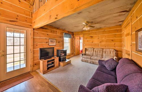 Secluded Spragueville Cabin by ATV Trails and River! - Foto 10