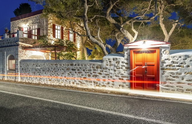 Villa Gaia Syros 1800 s Stone Building - Foto 34