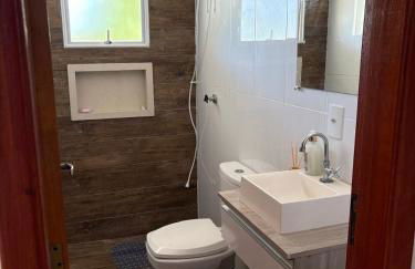 Casa inteira com três quartos, piscina climatizada por energia solar e área de churrasqueira - Foto 22