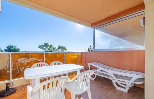 Studio avec Wi-Fi, 4 pers, vue mer depuis terrasse - FR-1-827-69 - Foto 1