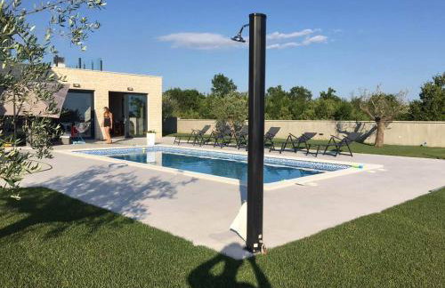 Villa EmMa Istria in Central Istria with sea view, pool heating and underfloor heating - Foto 41