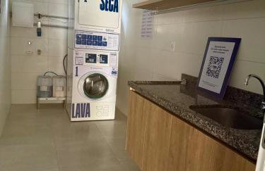 Flat VIP em Boa Viagem - Perto Aeroporto-Shopping Recife e Praia - check in 24h - wi-fi rápido - prédio piscina, coworking, academia e etc - Foto 48