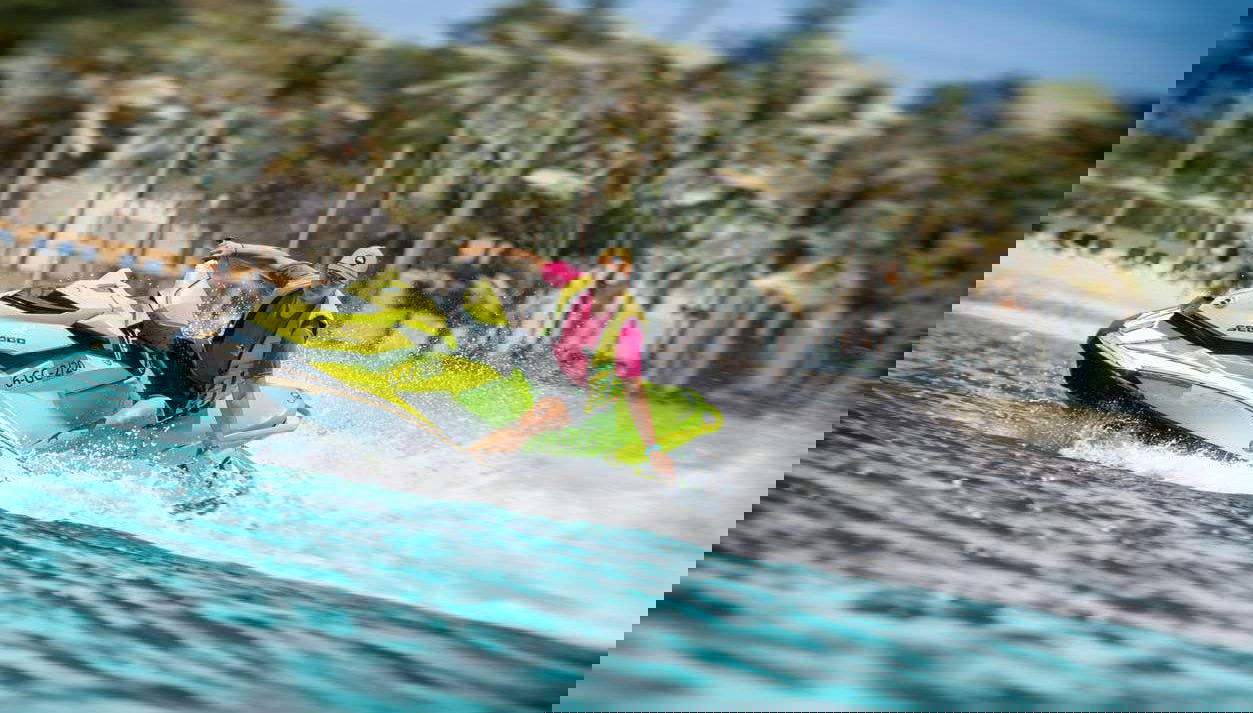 Jet ski tour in Caleta de Fuste