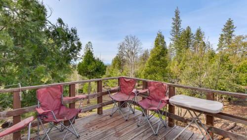 Deck and Wooded Views 5-Acre Auberry Retreat! - Photo 3