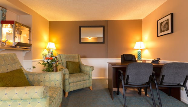 Sala de estar do lobby