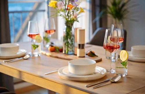 Komfort küsst Natur Skyline Ferienwohnung bei Aschaffenburg - Foto 15