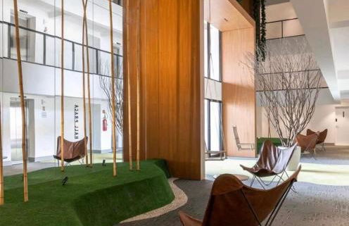 Lindo flat em prédio luxuoso - Excelente localização - Foto 43