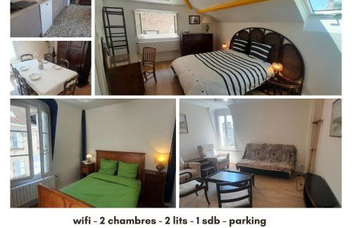 Appart 2 chambres terrasse privée wifi Levroux - Foto 1