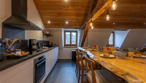 Pépite Alpine - Centre ville - WIFI - Foto 5, stove, dishwasher, toaster