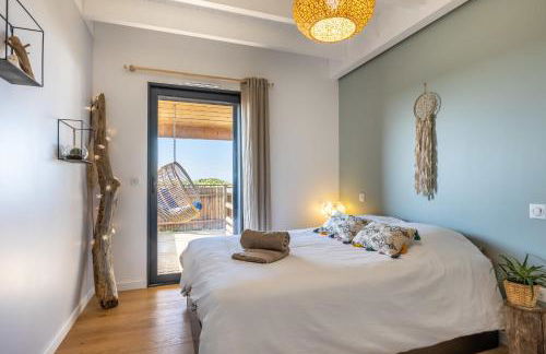 Villa Oceana vue exceptionnelle sur l'océan, haut standing, front de mer. - Foto 18