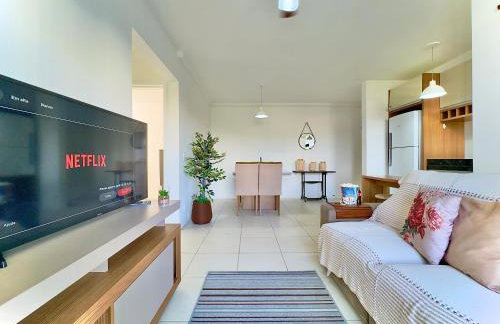 Apartamento com VISTA MAR, Ar-condicionado, Wi-Fi Condomínio com PISCINA, quadra de esportes Playground infantil a 15 minutos do Beto Carreiro - Photo 24