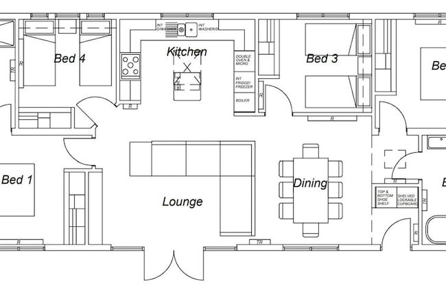 Ael-y-bryn - Luxury Lodge Hot Tub Three En-suite Bedrooms - Foto 24