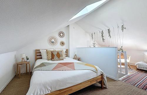Le cosy marnais, centre ville, vue cathédrale - Foto 28