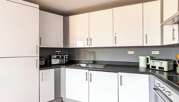 Chic & Modern Dalston Apartment - Foto 5, Cocina privada