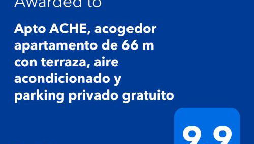 Apto ACHE, acogedor apartamento de 66 m con terraza, aire acondicionado y parking privado gratuito - Foto 3