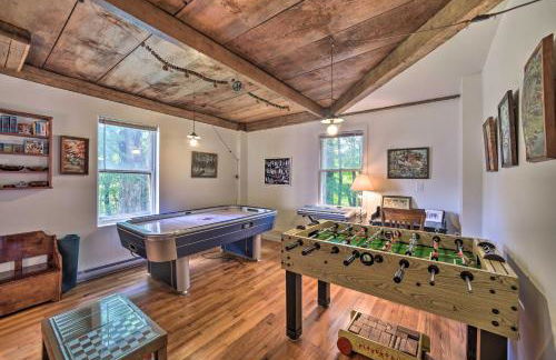 Game Room and Fire Pit Peaceful Catskills Farmhouse - Photo 10