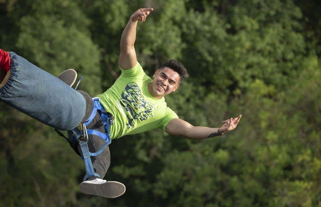 Sierra de Santiago Bungee Jump Activity - Foto 2