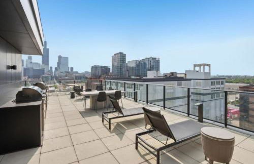 Blueground West Loop rooftop nr Union Park CHI-1209 - Foto 2