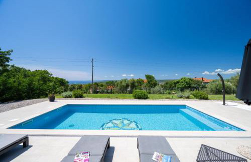 Villa Tomicich for 6 people with private pool & sea view - only 3 km from beach - Foto 2