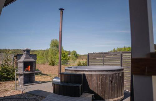 APANÓWKA domki z balią jacuzzi sauna - Foto 16