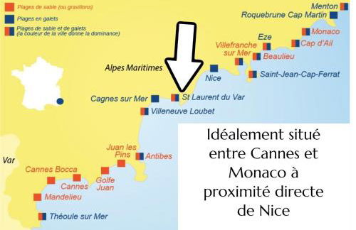 Azur & Chill - à proximité Mer Train Bus Aéroport - Foto 35