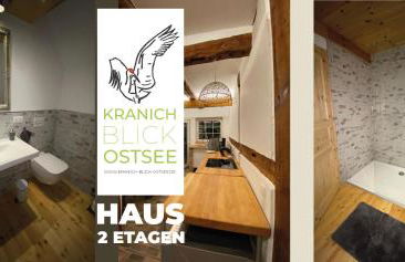 Historisches Bauernhaus für 8 Personen mit Luxus und Natur auf 2 Etagen ideal für Familien und Hunde 2500m2 eingezäunt an der Ostsee - Foto 9