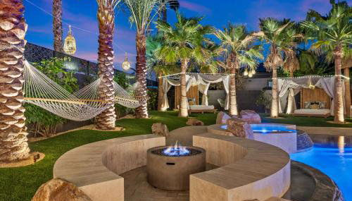 BOHO Villa Htd Pool, Spa, Pickle Ball Ct, Cabana - Foto 5