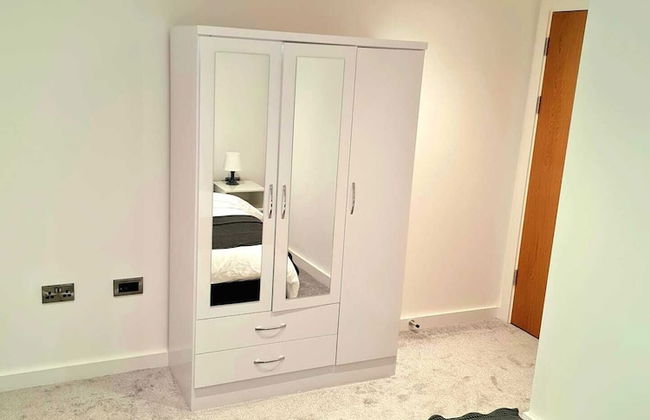 1-bedroom Aprt in Salford- Freeparking- Sleeps3 - Foto 4