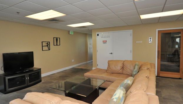 Coin salon dans le hall