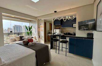 (1305) Studio Moderno e Aconchegante no Calhau - Foto 16