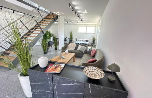 Modernes Business Penthouse Stuttgart-Schönaich, 6 Schlafzimmer, 9 Einzelbetten, Messe, A81 - Foto 29