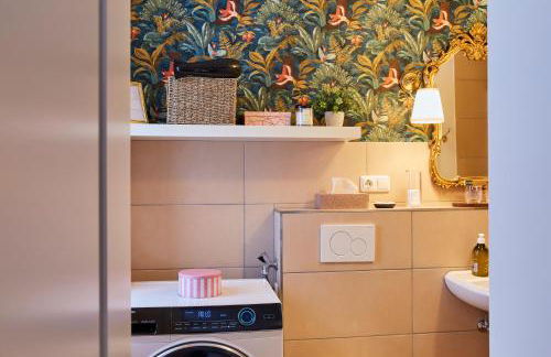 R B Apartment am Airport Hamburg - 1-4 Personen - Küche - Smart TV - Waschtrockner - kostenloser Parkplatz - perfekt für Geschäftsreisende und Familien - Foto 28