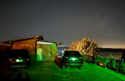 Chalé Mirante, piscina, cachoeira, lago e vista espetacular em Alexânia Goiás - Foto 34