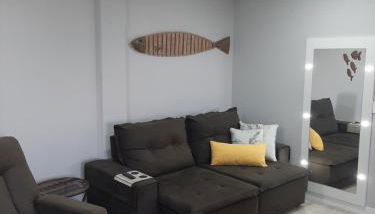 Apartamento na Praia da Enseada, 100 mt praia - Foto 1