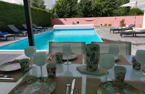 Grande maison de Touraine avec piscine chauffée - Photo 1