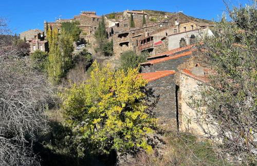 Villa privada y piscina salina y chimenea colgante - Foto 32