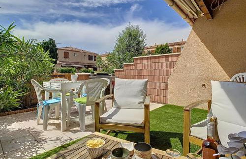 Maison "Douceurs d'Été " Maison de vacances bord de mer à Vias plage - 600m de la plage et du Canal du Midi - Piscine résidentielle, wifi fibre, Activités et Loisirs - Foto 17