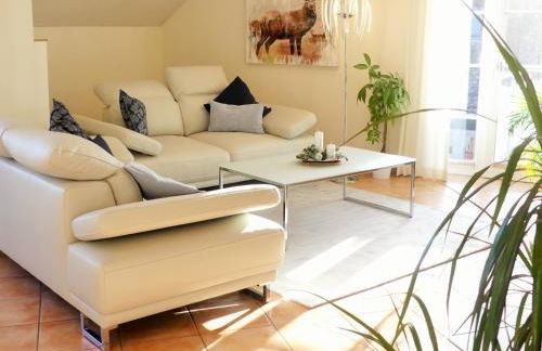 Harz-Fewo Weitsicht, modern & ruhig mit 2 Balkonen, Jura Kaffeevollautomat, Kaminofen, Gäste mit Hund willkommen - Foto 11