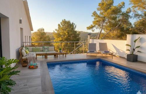 Villa privada para grupos grandes cerca de Sitges Piscina terrazas y naturaleza - Foto 3