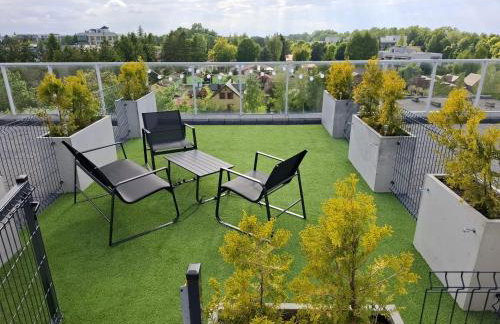 Apartament Tropikalny prywatny taras na dachu z widokiem na morze - Foto 15