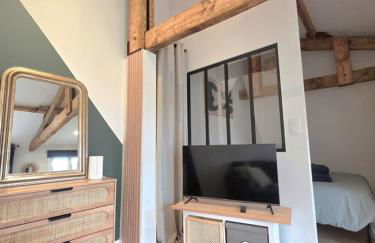 Logement neuf tout équipé, climatisé avec terrasse, barbecue, proche du bourg et des plages océanes, WIFI, linge et ménage compris - Foto 12