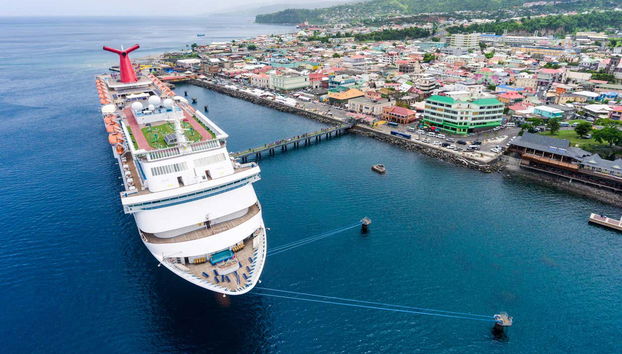 Appena salpati da Roseau