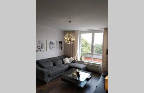 Sunny Penthouse with roof gardens overlooking the Warsaw Palace of Culture - Foto 50