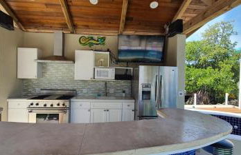 Private Lazy River Pool, 4-bed house, & dock - Foto 53