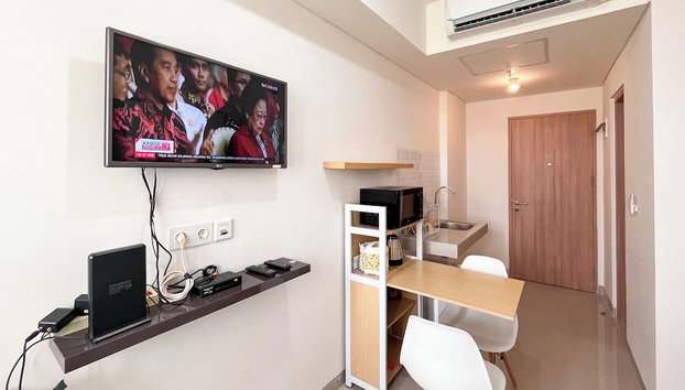 Relaxing Studio (No Kitchen) Bandaraya - Tallasa City Makassar Apartment - Foto 4, Habitación