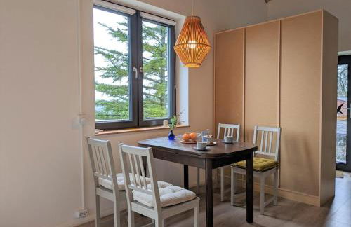 Vacation home with a view of nature, home theater, fireplace - Foto 47