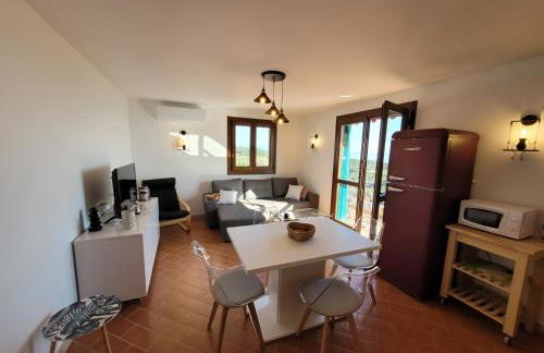 Superbe Villa, incroyable vue mer, avec piscine privative à Solenzara - Foto 12