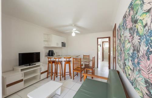 FLAT em residencial! Praia de taperapuan! - Foto 11