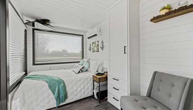 New Wilderness Hideout-cozy Container Home - Foto 4, Habitación