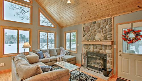 Waterfront Fife Lake Cottage Dock, Kayak, Sunroom - Foto 4
